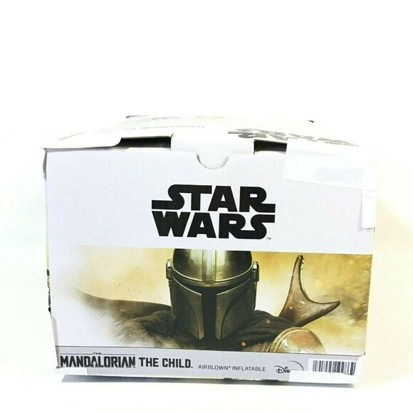 Star Wars Mandalorian The Child Christmas Light Up 4.5 ft Airblown Inflatable - Picture 8 of 8